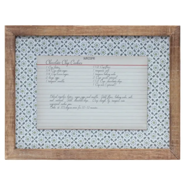 Wall Quotes & Signs-Kirkland's Home Recipe Card Wall Plaques, Set Of 4 Blue/White