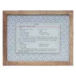 Wall Quotes & Signs-Kirkland's Home Recipe Card Wall Plaques, Set Of 4 Blue/White