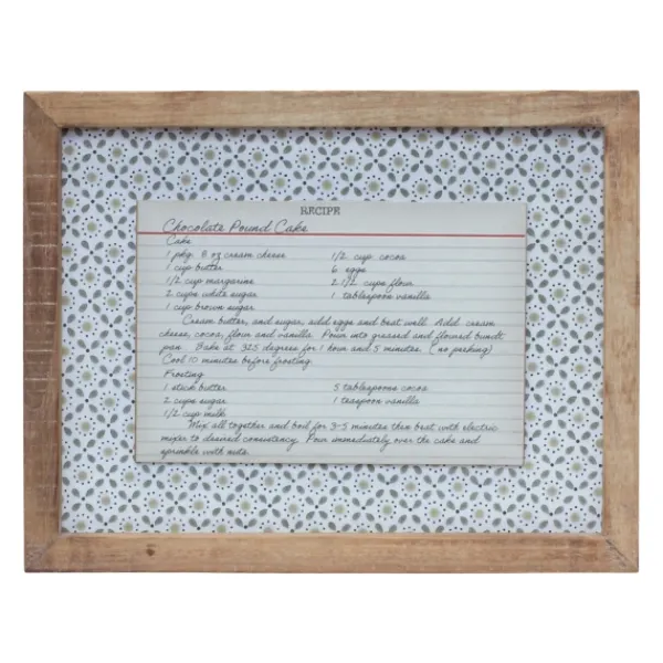 Wall Quotes & Signs-Kirkland's Home Recipe Card Wall Plaques, Set Of 4 Blue/White