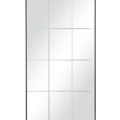 Decorative Mirrors-Kirkland's Home Rectangular Windowpane Grid Mirror, 23X40 In.
