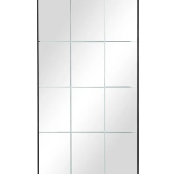 Decorative Mirrors-Kirkland's Home Rectangular Windowpane Grid Mirror, 23X40 In.