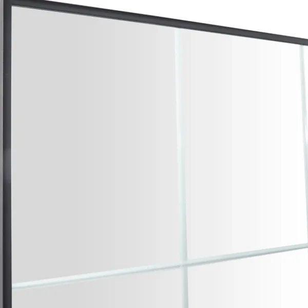 Decorative Mirrors-Kirkland's Home Rectangular Windowpane Grid Mirror, 23X40 In.