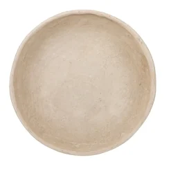 Decorative Bowls & Jars-Kirkland's Home Recycled Paper Mache Decorative Bowl Ivory
