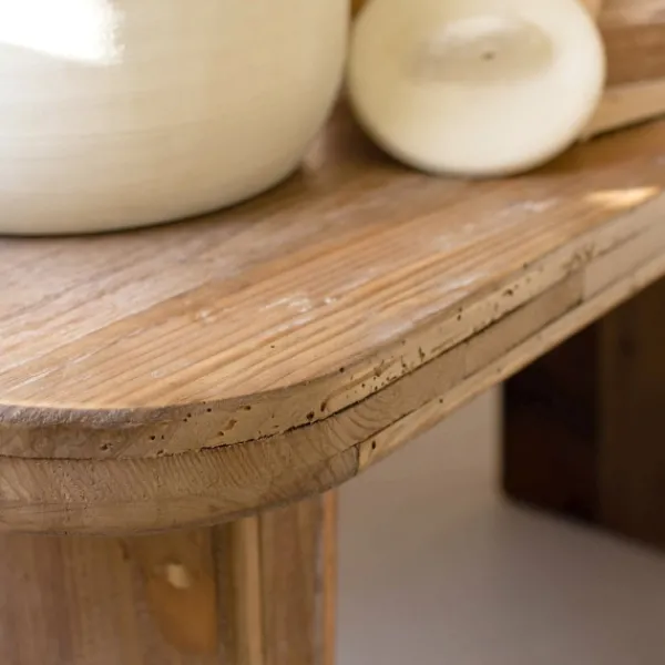 Benches & Ottomans-Kirkland's Home Recycled Wood Bench Brown