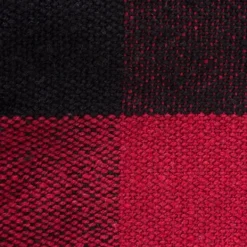 Blankets & Throws-Kirkland's Home Red And Black Buffalo Check Throw Red/Black