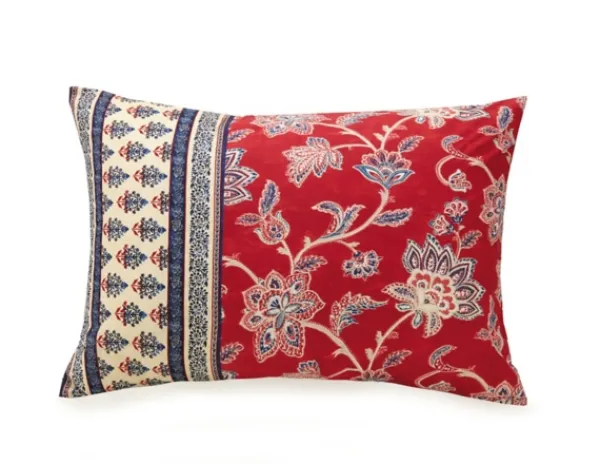 Comforters-Kirkland's Home Red Navy Marbella Queen 5-Pc. Comforter Set Red/Blue