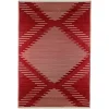Outdoor Rugs-Kirkland's Home Red Primitive Arrow Outdoor Area Rug, 4X6 Tan/Red