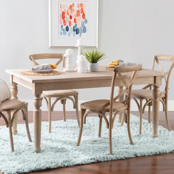 Dining Tables-Kirkland's Home Reese Turned Leg Dining Table