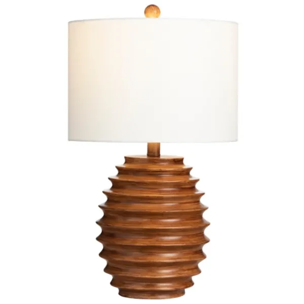 Table Lamps-Kirkland's Home Resin Honeycomb Table Lamp Brown