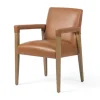 Dining Chairs-Kirkland's Home Reuben Sierra Butterscotch Dining Chair Brown
