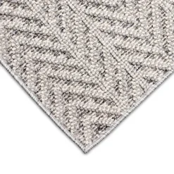 Outdoor Rugs-Kirkland's Home Reverse Arrows Outdoor Area Rug, 5X7 Gray