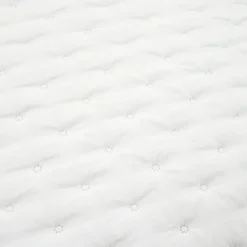 Quilts-Kirkland's Home Reyna Ruffle 3-Pc. Full/Queen Quilt Set White