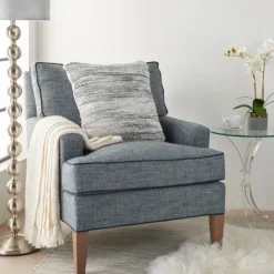 Pillows-Kirkland's Home Ribbon Loops Pillow Gray