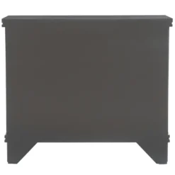 Cabinets & Sideboards-Kirkland's Home Rich Dimensional Panel Cabinet Gray