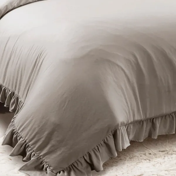 Comforters-Kirkland's Home Riley 3-Pc. King Comforter Set Gray