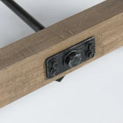 Console Tables-Kirkland's Home Roane Gray Reclaimed Pine Console Table