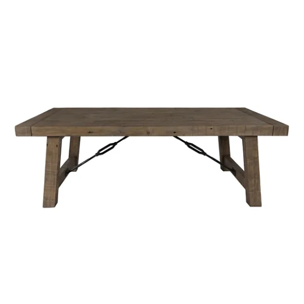 Coffee Tables-Kirkland's Home Roane Gray Reclaimed Pine Coffee Table