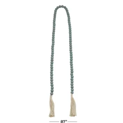 Decorative Accents-Kirkland's Home Robin'S Egg Bohemian Tassel Garland Blue