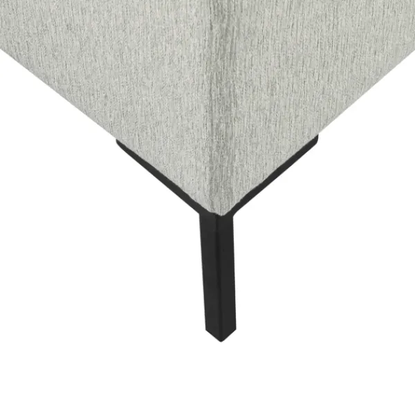 Benches & Ottomans-Kirkland's Home Ronaldo Woven Storage Bench Gray