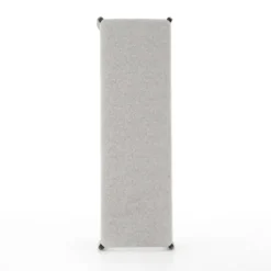 Benches & Ottomans-Kirkland's Home Roscoe Brunswick Pebble Upholstered Bench Gray
