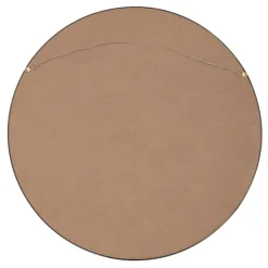 Decorative Mirrors-Kirkland's Home Round Black Wood Travis Accent Mirror