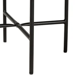 Accent & End Tables-Kirkland's Home Round Light Wood X Base Accent Table Brown