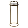 Accent & End Tables-Kirkland's Home Round Metal Cocktail Table Gold