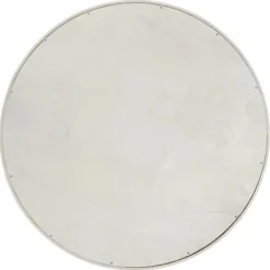 Decorative Trays-Kirkland's Home Round Wood Love Tray Gray