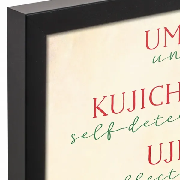 Wall Plaques-Kirkland's Home Rules Of Kwanzaa Wall Plaque