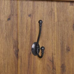 Entryway Furniture-Kirkland's Home Rustic Acacia Wood Hall Tree