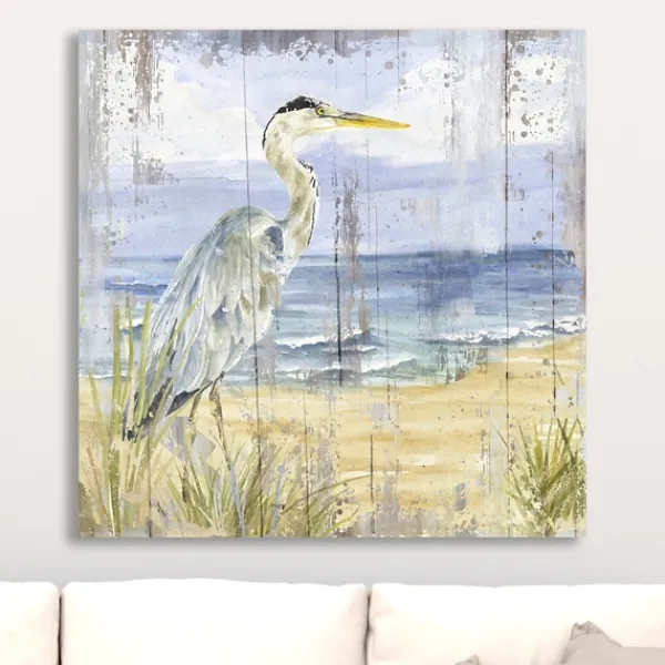 Canvas Art-Kirkland's Home Rustic Birds Of The Coast I Canvas Art Print Multi