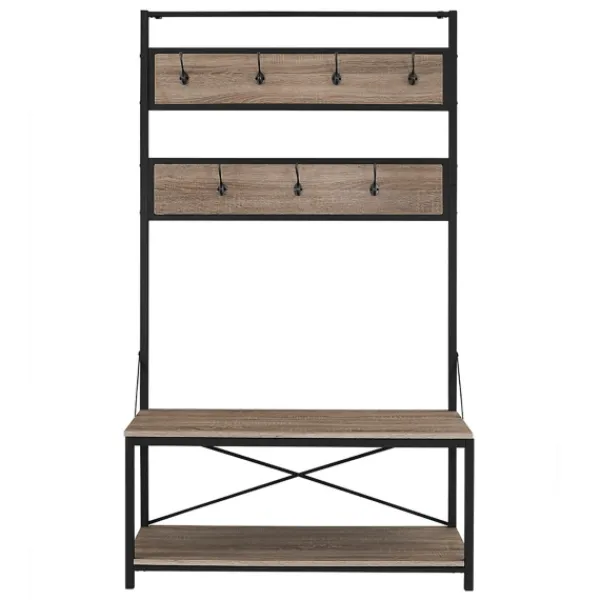 Entryway Furniture-Kirkland's Home Rustic Driftwood Hall Tree