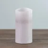 Flameless Candles-Kirkland's Home Rustic Led Pillar Candle, 3X6 In. Gray