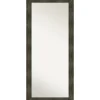 Full Length & Floor Mirrors-Kirkland's Home Rustic Rail Charred Framed Mirror, 30X66 In.
