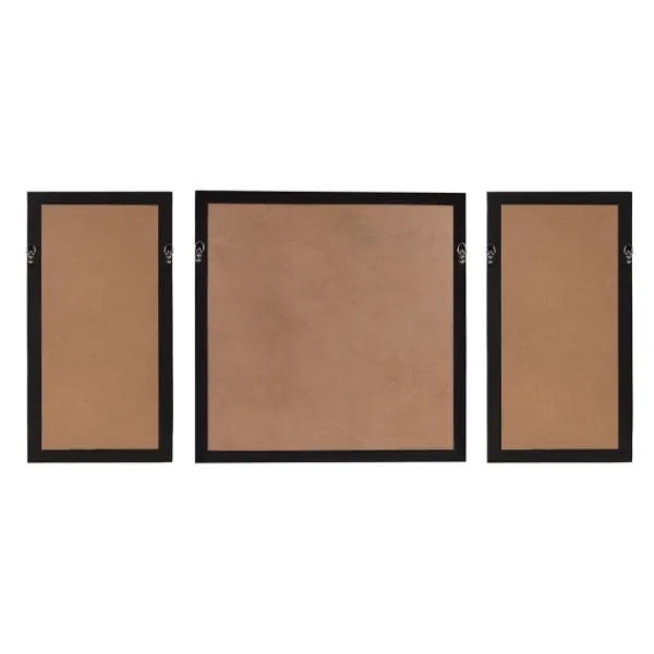Wall Plaques-Kirkland's Home Sabal Rice Paper Palm Shadowbox Plaques, Set Of 3 White/Tan