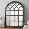 Decorative Mirrors-Kirkland's Home Sadie Arch Wall Mirror Black