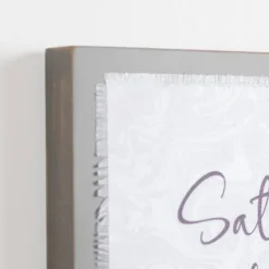 Wall Quotes & Signs-Kirkland's Home Salt Water Heals Everything Wall Plaque Gray/White