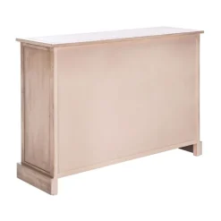 Cabinets & Sideboards-Kirkland's Home Sand Cabinet With Natural Woven Baskets Tan