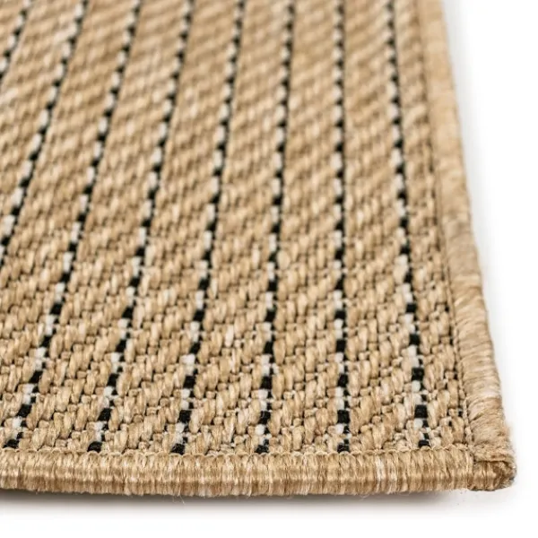 Outdoor Rugs-Kirkland's Home Sand Intertwine Indoor/Outdoor Runner Tan