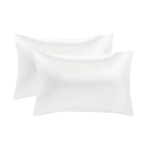 Bed Sheets-Kirkland's Home Satin 6-Pc. California King Sheet Set White