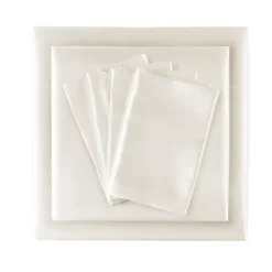 Bed Sheets-Kirkland's Home Satin 6-Pc. Full Sheet Set Ivory