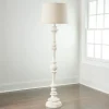 Floor Lamps-Kirkland's Home Savannah Floor Lamp Ivory