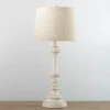 Table Lamps-Kirkland's Home Savannah Spindle Table Lamp Ivory