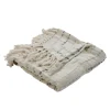 Blankets & Throws-Kirkland's Home Scale Stitched Throw Gray