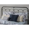 Beds & Headboards-Kirkland's Home Scalloped Metal Josie King Headboard Black
