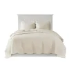 Bedspreads & Coverlets-Kirkland's Home Scalloped Monica 3-Pc. Queen Coverlet Set Ivory