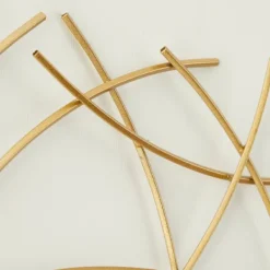 Wall Plaques-Kirkland's Home Scattered Sticks Abstract Wall Plaque Gold