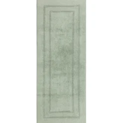 Bathroom Rugs-Kirkland's Home Seaglass Reversible Cotton Bath Mat, 60 In. Green