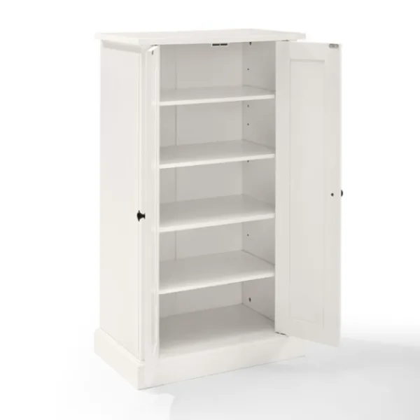Cabinets & Sideboards-Kirkland's Home Seaside Accent Cabinet White