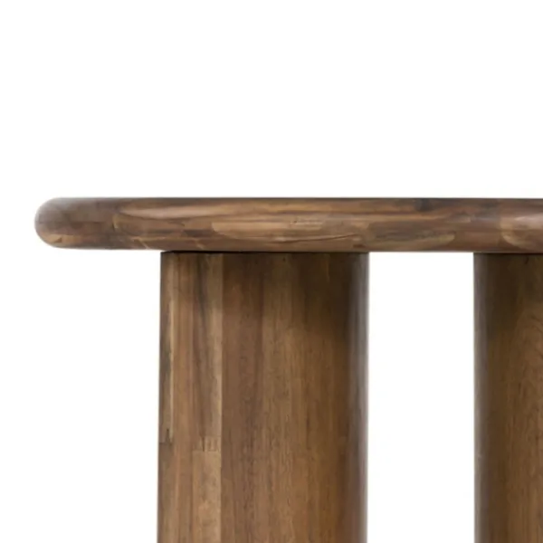 Accent & End Tables-Kirkland's Home Seasoned Paden Wood Accent Table Brown